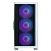 Zalman M4 WHITE počítačová skriňa Mini Tower čierna, biela