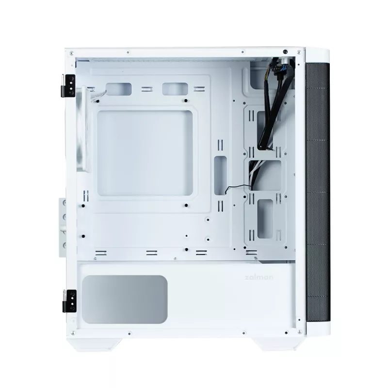 Zalman M4 WHITE počítačová skriňa Mini Tower čierna, biela