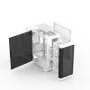 Zalman M4 WHITE počítačová skriňa Mini Tower čierna, biela