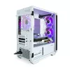 Zalman M4 WHITE počítačová skriňa Mini Tower čierna, biela