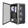 Zalman I3 Neo ATX Mid Tower PC skriňa Mesh predná strana pre efektívne chladenie 3 predinštalované ventilátory Midi Tower čierna
