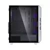 Zalman I3 Neo ATX Mid Tower PC skriňa Mesh predná strana pre efektívne chladenie 3 predinštalované ventilátory Midi Tower čierna