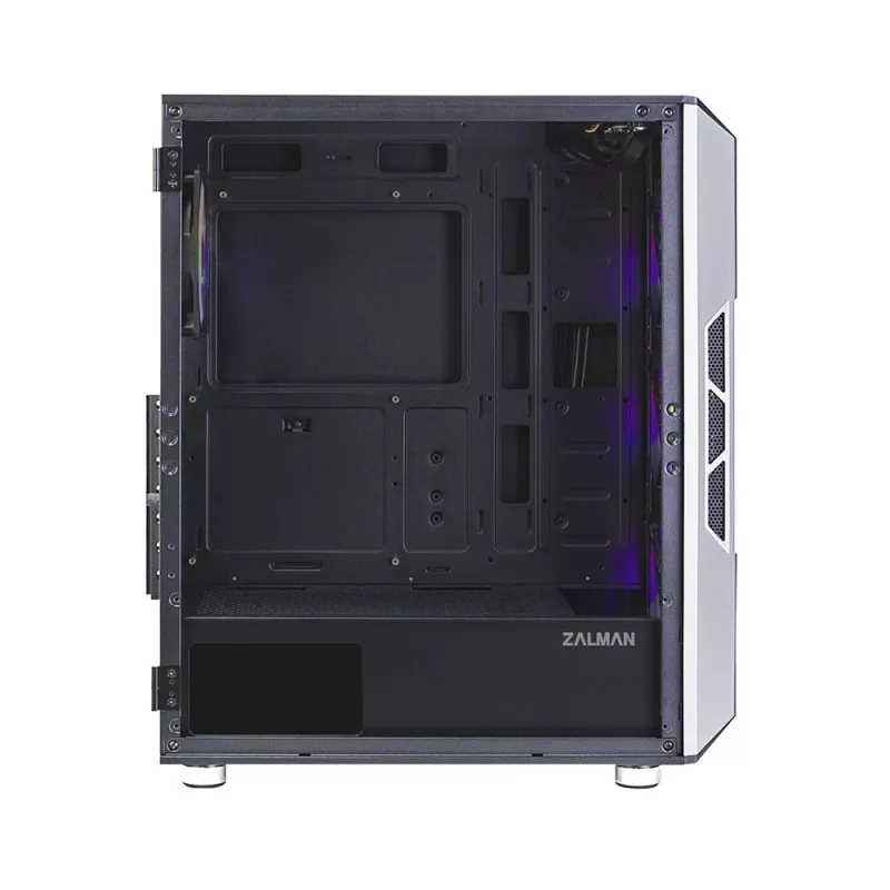 Zalman I3 Neo ATX Mid Tower PC skriňa Mesh predná strana pre efektívne chladenie 3 predinštalované ventilátory Midi Tower čierna
