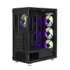 Zalman I3 Neo ATX Mid Tower PC skriňa Mesh predná strana pre efektívne chladenie 3 predinštalované ventilátory Midi Tower čierna