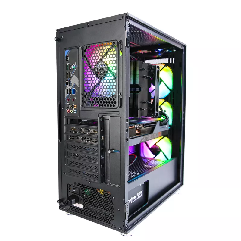 Zalman I3 Neo ATX Mid Tower PC skriňa Mesh predná strana pre efektívne chladenie 3 predinštalované ventilátory Midi Tower čierna
