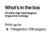 HP 912XL High Yield Magenta originálna atramentová kazeta, magenta, 1 ks, 700 strán