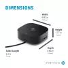 HP USB-C Dock G5 káblový USB 3.2 Gen 1 Type-C čierny 100W