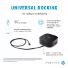 HP USB-C Dock G5 káblový USB 3.2 Gen 1 Type-C čierny 100W