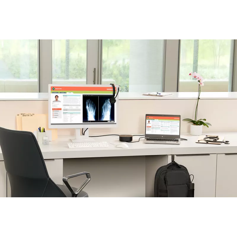 HP USB-C Dock G5 káblový USB 3.2 Gen 1 Type-C čierny 100W