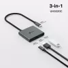 TP-Link UH3020C rozbočovač USB Type-C 5000 Mbit/s sivý
