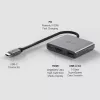 TP-Link UH3020C rozbočovač USB Type-C 5000 Mbit/s sivý