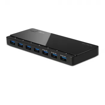 TP-Link UH700 rozbočovač USB 3.2 Gen 1 (3.1 Gen 1) Micro-B 5000 Mbit/s čierny