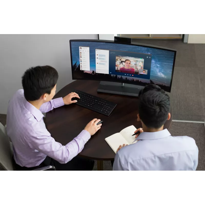 HP Wireless Premium klávesnica full-size čierna RF bezdrôtová membránová