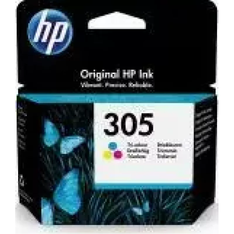 HP 305 1 ks originálna štandardná výťažnosť azúrová, purpurová, žltá