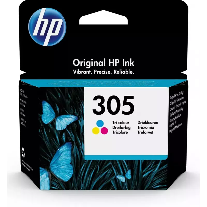 HP 305 1 ks originálna štandardná výťažnosť azúrová, purpurová, žltá