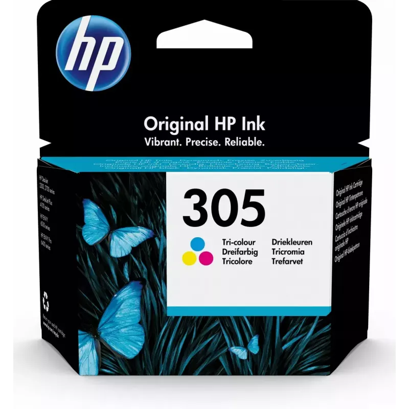 HP 305 1 ks originálna štandardná výťažnosť azúrová, purpurová, žltá