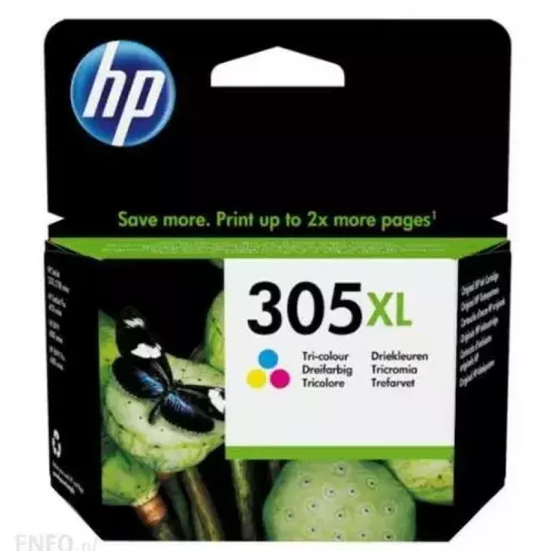 HP 305XL High Yield tri-color originálna atramentová kazeta