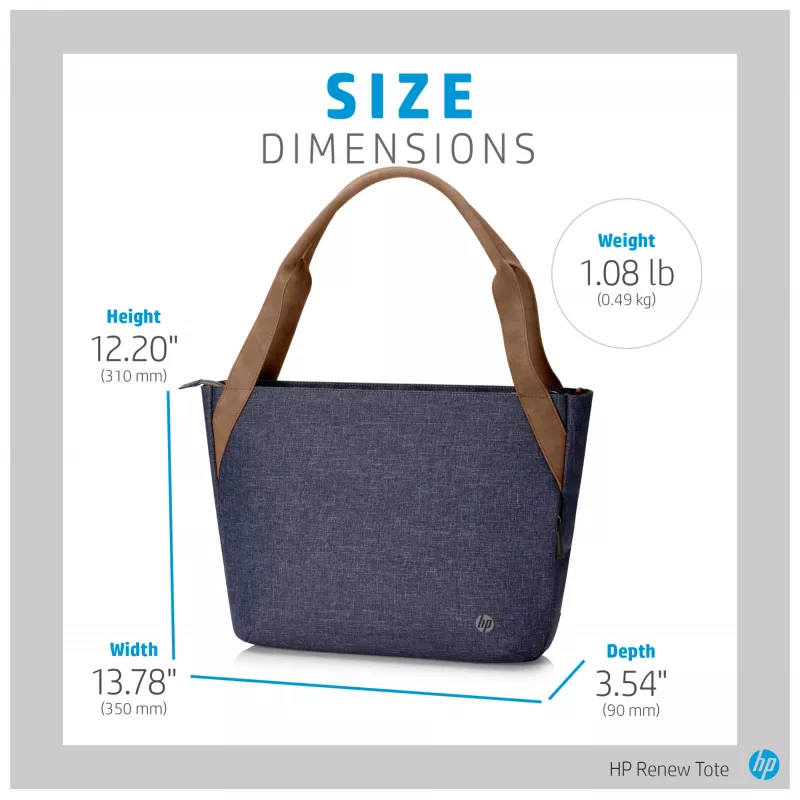 Top-load taška HP Renew 14 Navy Tote