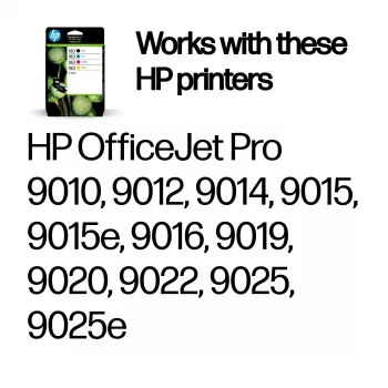 HP 963 4-balík čierna/azúrová/purpurová/žltá originálne atramentové kazety