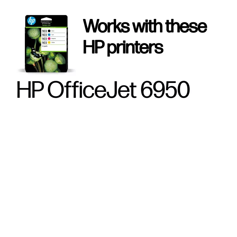 HP 903 4-balík čierna/azúrová/purpurová/žltá originálne atramentové kazety