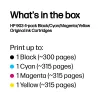 HP 903 4-balík čierna/azúrová/purpurová/žltá originálne atramentové kazety