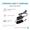 HP 65W USB-C LC napájací zdroj notebook interiér 65W čierny