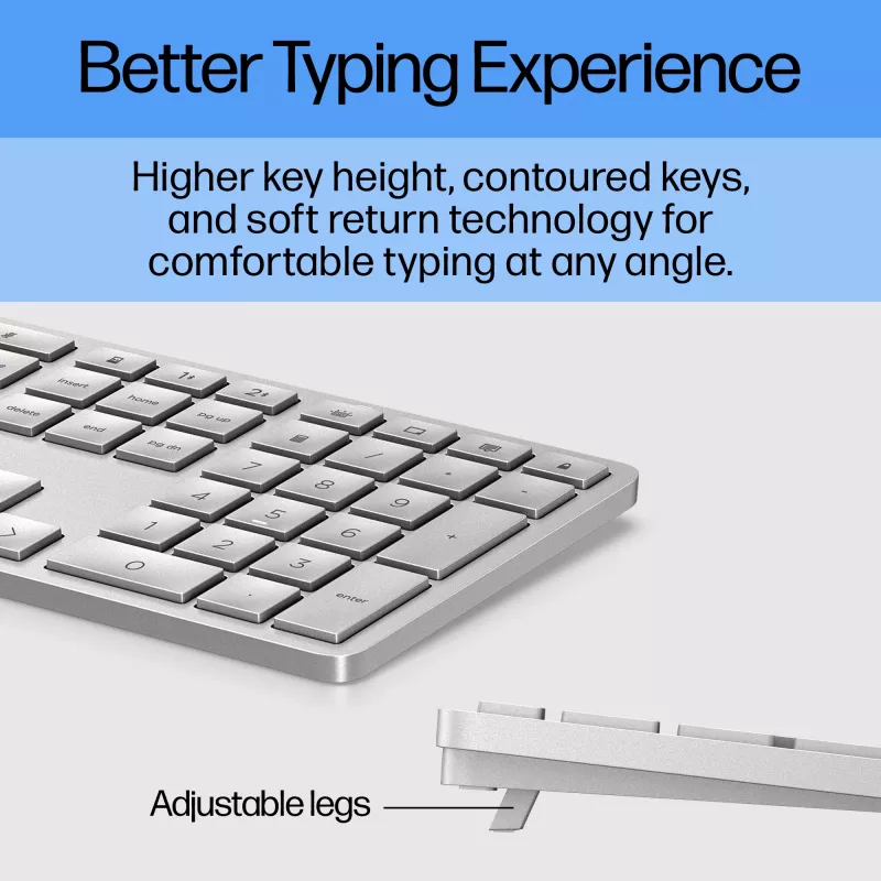 HP 970 programovateľná bezdrôtová klávesnica