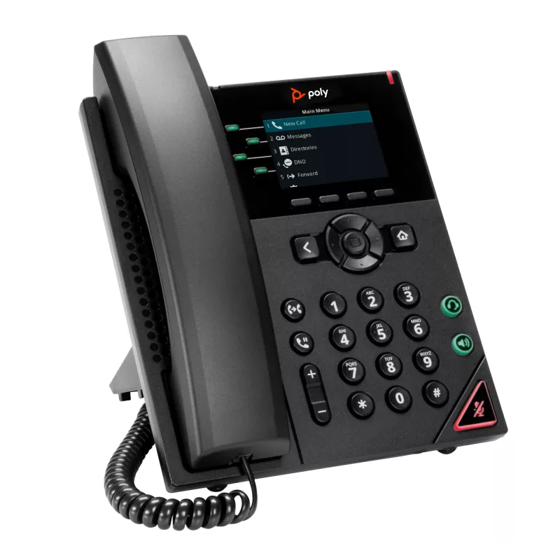 HP Poly VVX 250 4-linkový IP telefón a PoE, čierny, LCD, 320 x 240 pixelov, HTTPS, ENERGY STAR, RoHS, Federal Communications Commission (FCC), CE