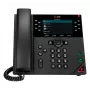 HP Poly VVX 450 12-linkový IP telefón a PoE, IP telefón, čierny, káblový slúchadlo, 12 liniek, LCD, 10,9 cm (4,3
