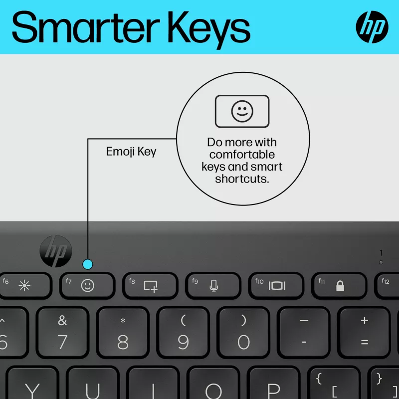 HP 350 Compact Multi-Device Bluetooth klávesnica