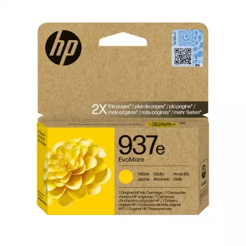 HP 937e EvoMore žltá originálna atramentová kazeta