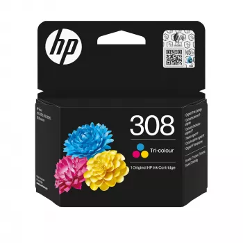 HP 308 tri-color originálna atramentová kazeta