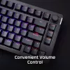 Mechanická herná klávesnica Kingston (HyperX) Alloy Rise 75 – kompaktné 75% rozloženie, drôtová, model 7G7A4AA#ABD
