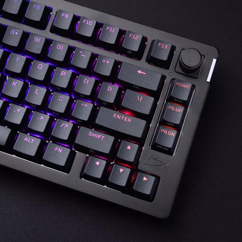 Mechanická herná klávesnica Kingston (HyperX) Alloy Rise 75 – kompaktné 75% rozloženie, drôtová, model 7G7A4AA#ABD