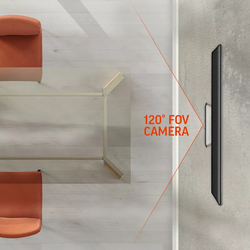 POLY Studio X30 all-in-one videobar 4K Ultra HD 60 fps 5-násobný zoom