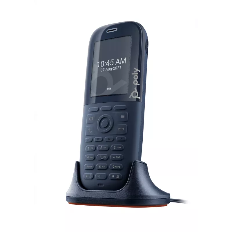 HP Poly Rove 30 DECT mobilný telefón, čierny, TFT, 240 x 320 pixelov, ENERGY STAR, 300 h, 18 h