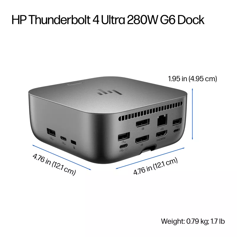 HP Thunderbolt 4 Ultra 280W G6 dokovacia stanica
