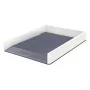 Leitz Briefablage WOW Dual Colour, plast, metalická, biela, A4, 267 mm, 336 mm, 49 mm
