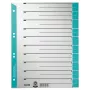 Leitz 16520030 tab-register numerický tab-register kartón modrá, sivá