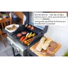 Unold 58595 Barbecue Grill-Wagen BUDDY Cart elektrický čierna, nehrdzavejúca oceľ 2600 W