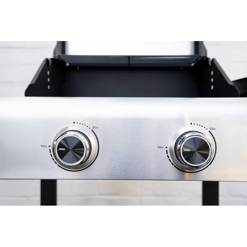 Unold 58595 Barbecue Grill-Wagen BUDDY Cart elektrický čierna, nehrdzavejúca oceľ 2600 W