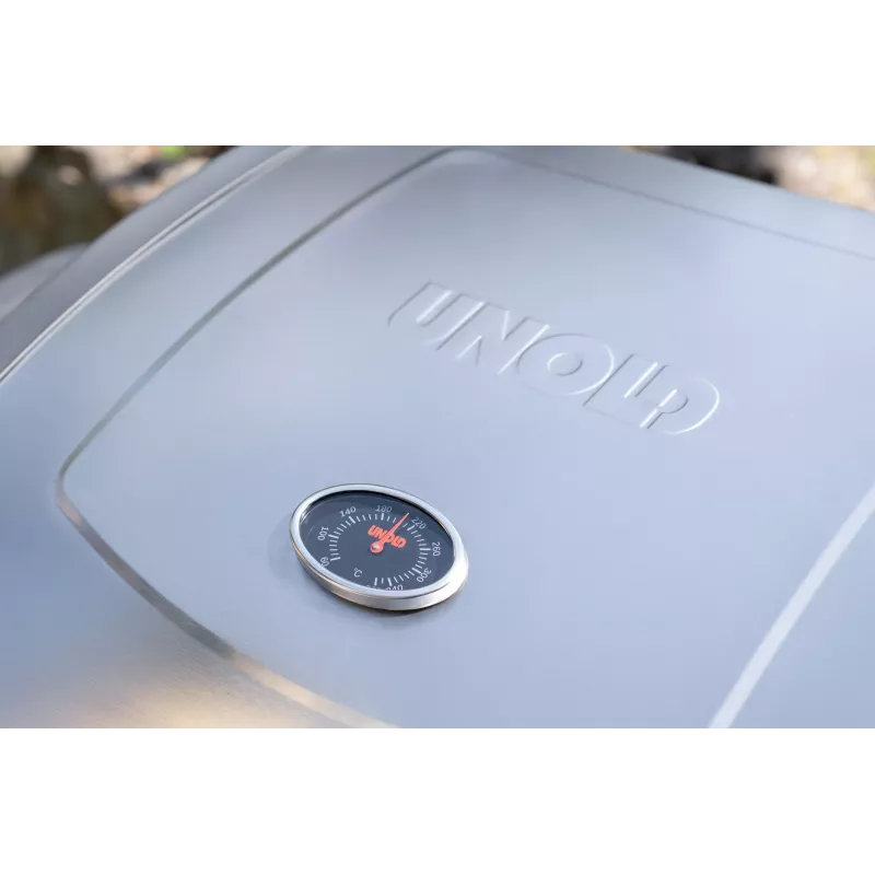Unold 58595 Barbecue Grill-Wagen BUDDY Cart elektrický čierna, nehrdzavejúca oceľ 2600 W