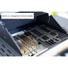 Unold 58595 Barbecue Grill-Wagen BUDDY Cart elektrický čierna, nehrdzavejúca oceľ 2600 W