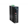 LevelOne 6-portový gigabit priemyselný switch, 1 x SFP, 1 x SFP/RJ45 Combo, -40°C až 75°C, DIN lišta