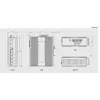 LevelOne 6-portový gigabit priemyselný switch, 1 x SFP, 1 x SFP/RJ45 Combo, -40°C až 75°C, DIN lišta