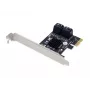 Conceptronic EMRICK 4-portový SATA PCIe adaptér so SATA káblami