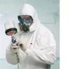 Respirátor 3M séria 6000 L, opakovane použiteľná polomaska, veľkosť L, sivá