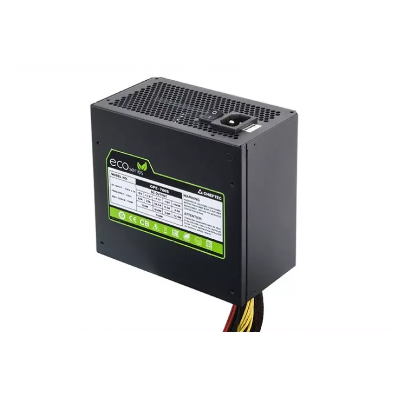 Napájací zdroj Chieftec GPE-700S 700W, 24-Pin ATX, PS/2, čierny