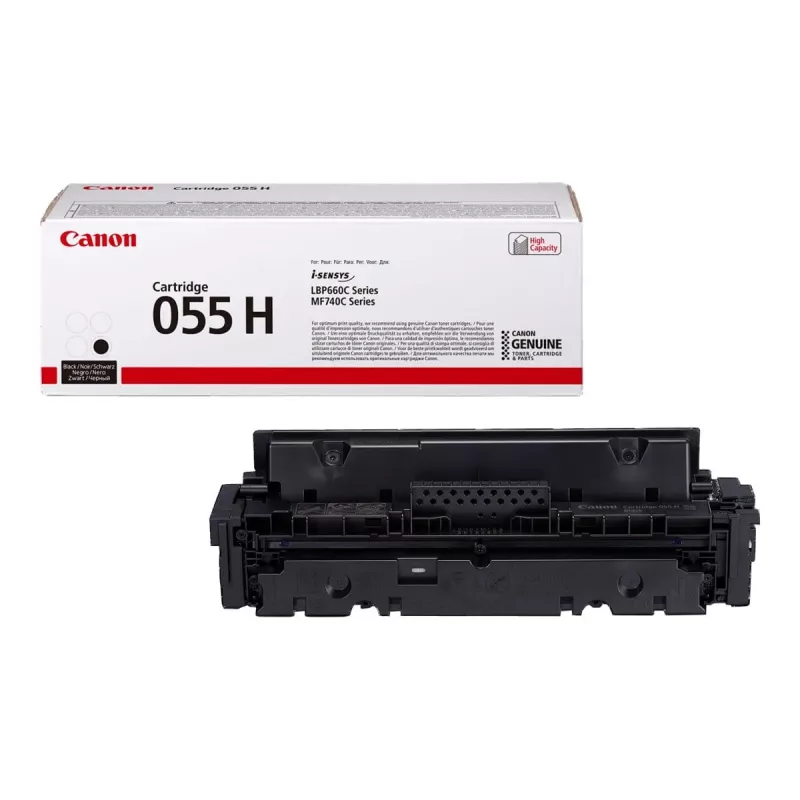 Canon 055 H - vysoká výťažnosť - čierna - originál