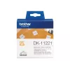Štvorcová papierová etiketa Brother DK11221